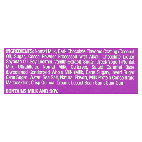 Yasso Sea Salt Caramel Chocolate Crunch Bars Frozen Greek Yogurt