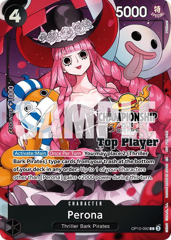 Perona [Championship 25-26 Top Player] OP10-092 Prices | One Piece