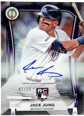 Jace Jung [Purple] #LIA-JJ Prices | 2025 Topps Tribute League