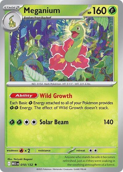 Meganium #10 Prices | Pokemon Mega Evolution | Pokemon Cards