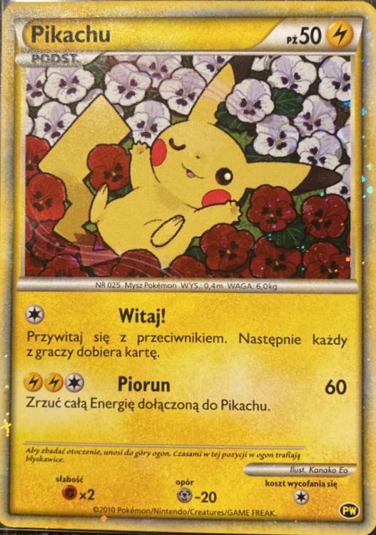 Pikachu [Polish] #PW Prices | Pokemon 2010 World Collection