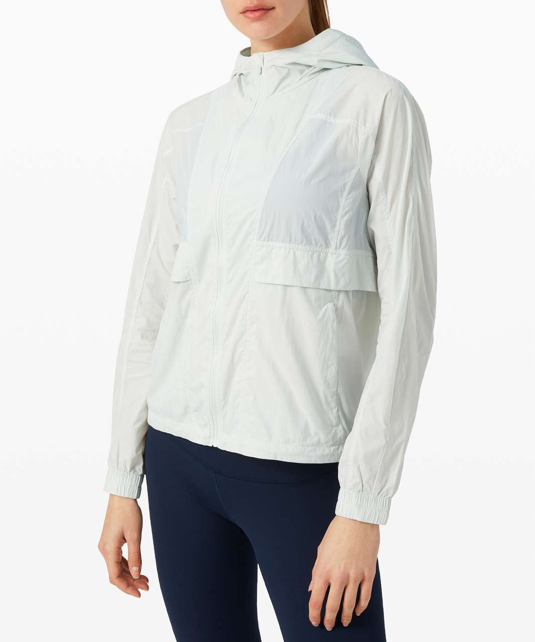 Lululemon Hood Lite Jacket *Packable - Island Mist - lulu fanatics