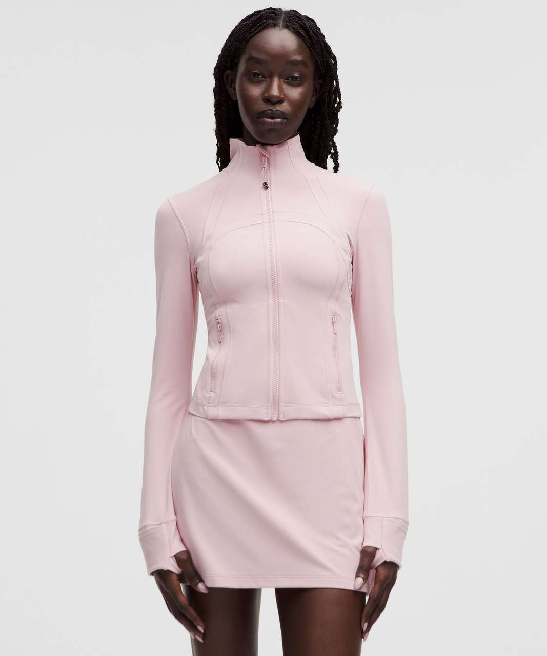 Lululemon Define Cropped Jacket *Nulu - Pink Haze - lulu fanatics