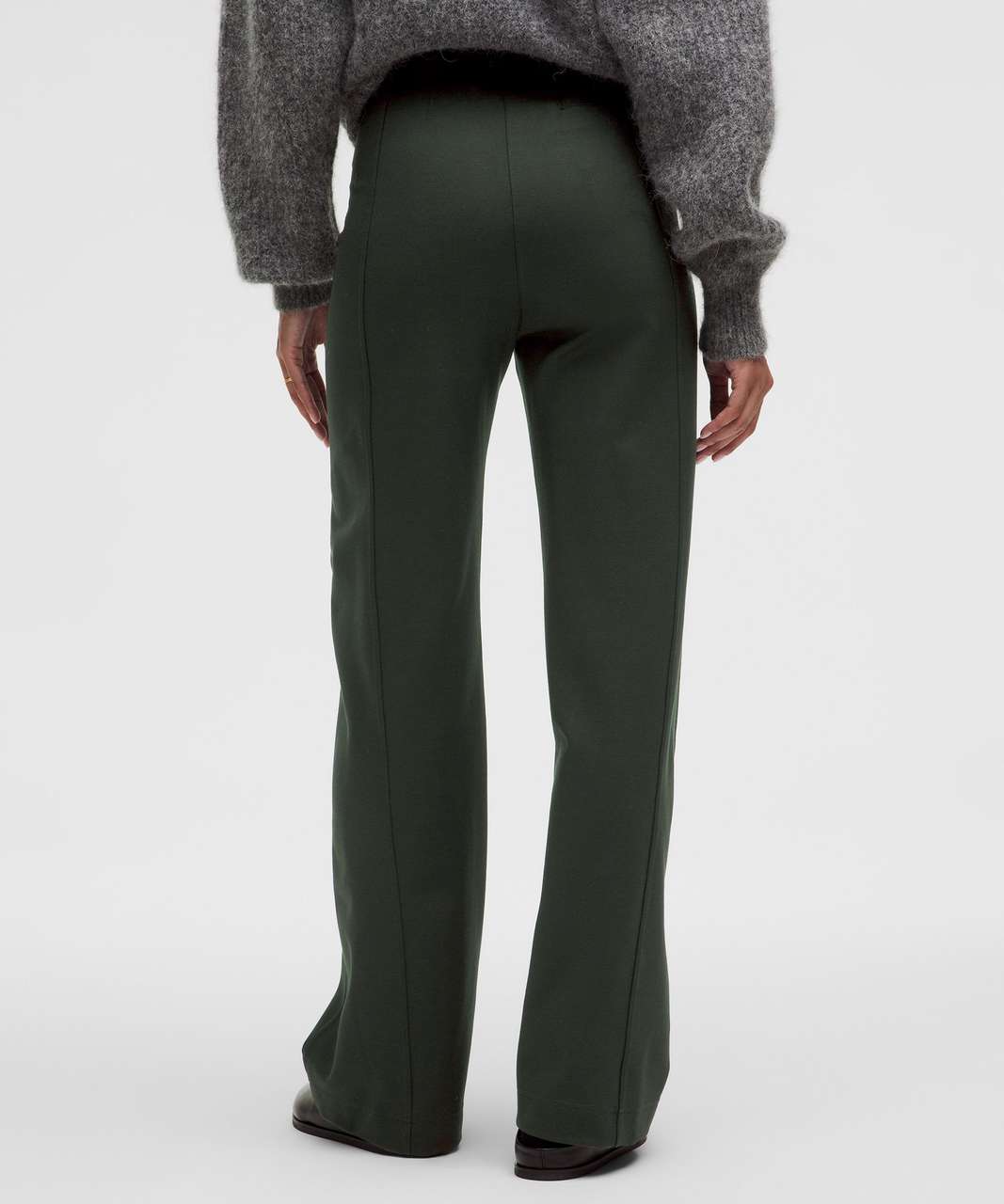 Lululemon Stretch Knit Straight-Leg Pull-On Pant - Blackened Pine