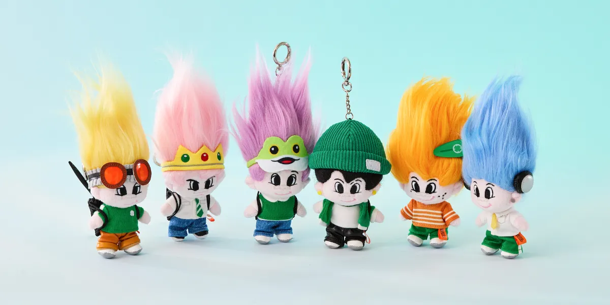 RIIZE X Good Luck Trolls] コラボアイテムがオン・オフラインストアに