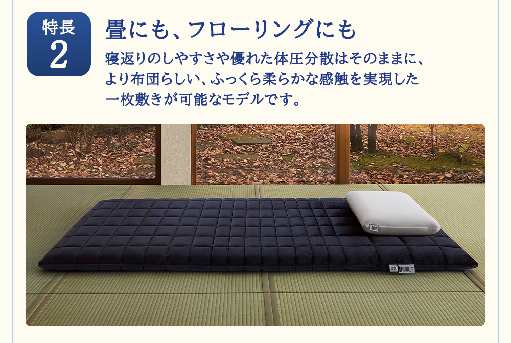 エアウィーヴ 四季布団 和匠・二重奏 シングル サイズ ふとん 敷布団