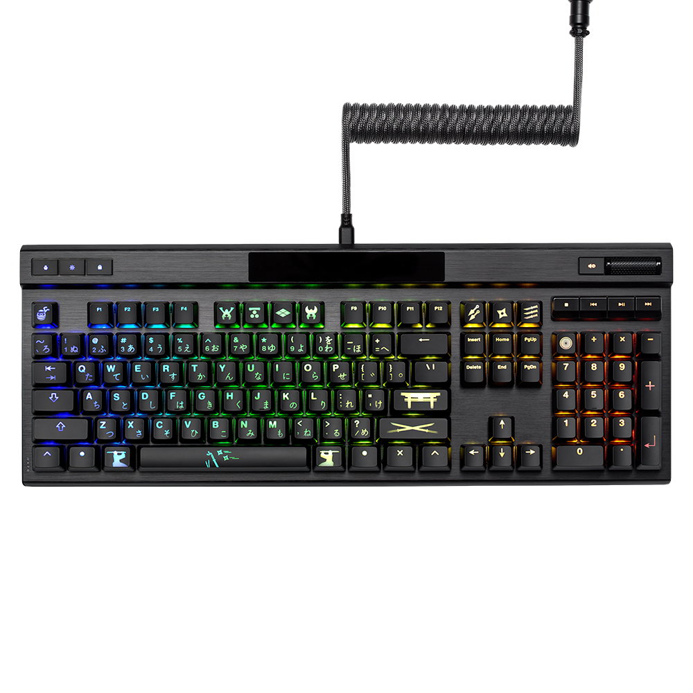 CableMod Premium ABS Laser Keycap Set - CM Japan (Black, OEM