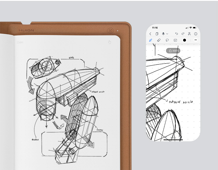 HUION公式サイトJAPAN手書きをデジタル化するメモ書きやスケッチに最適