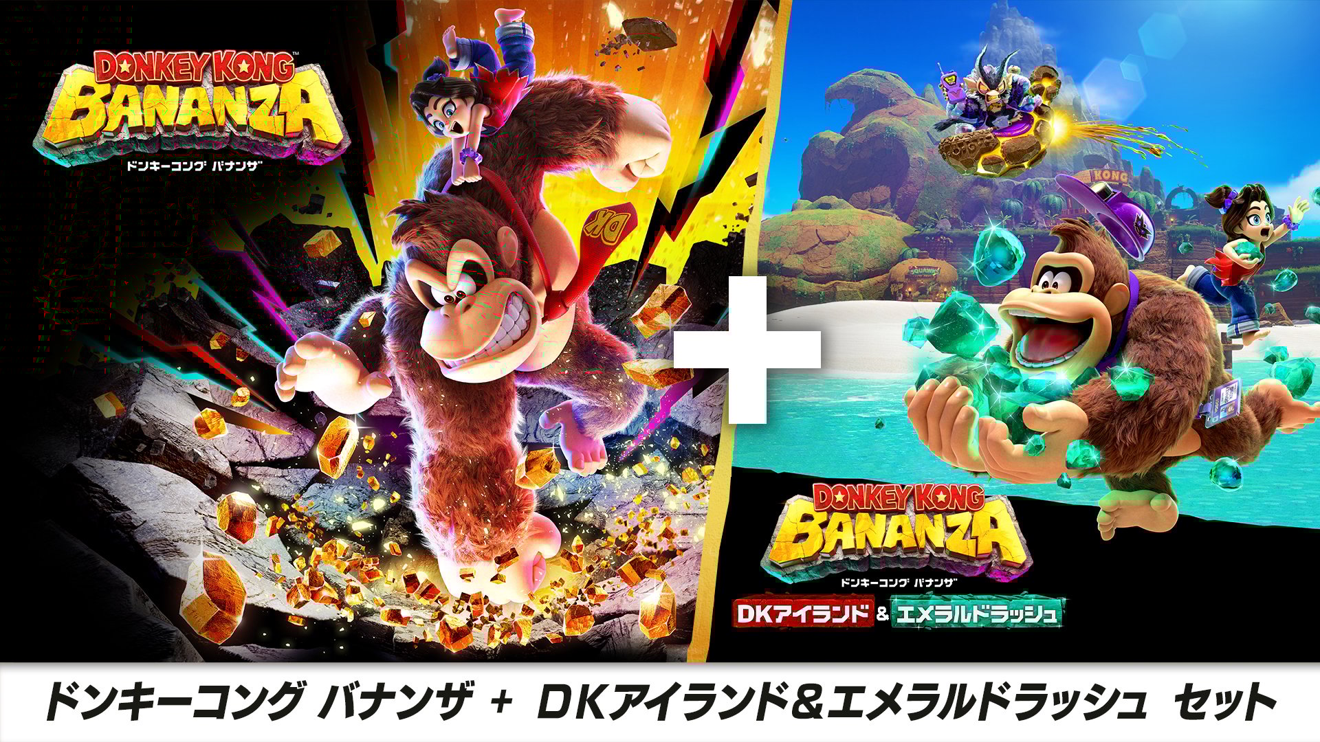 ドンキーコング バナンザ ＋ DKアイランド＆エメラルドラッシュ