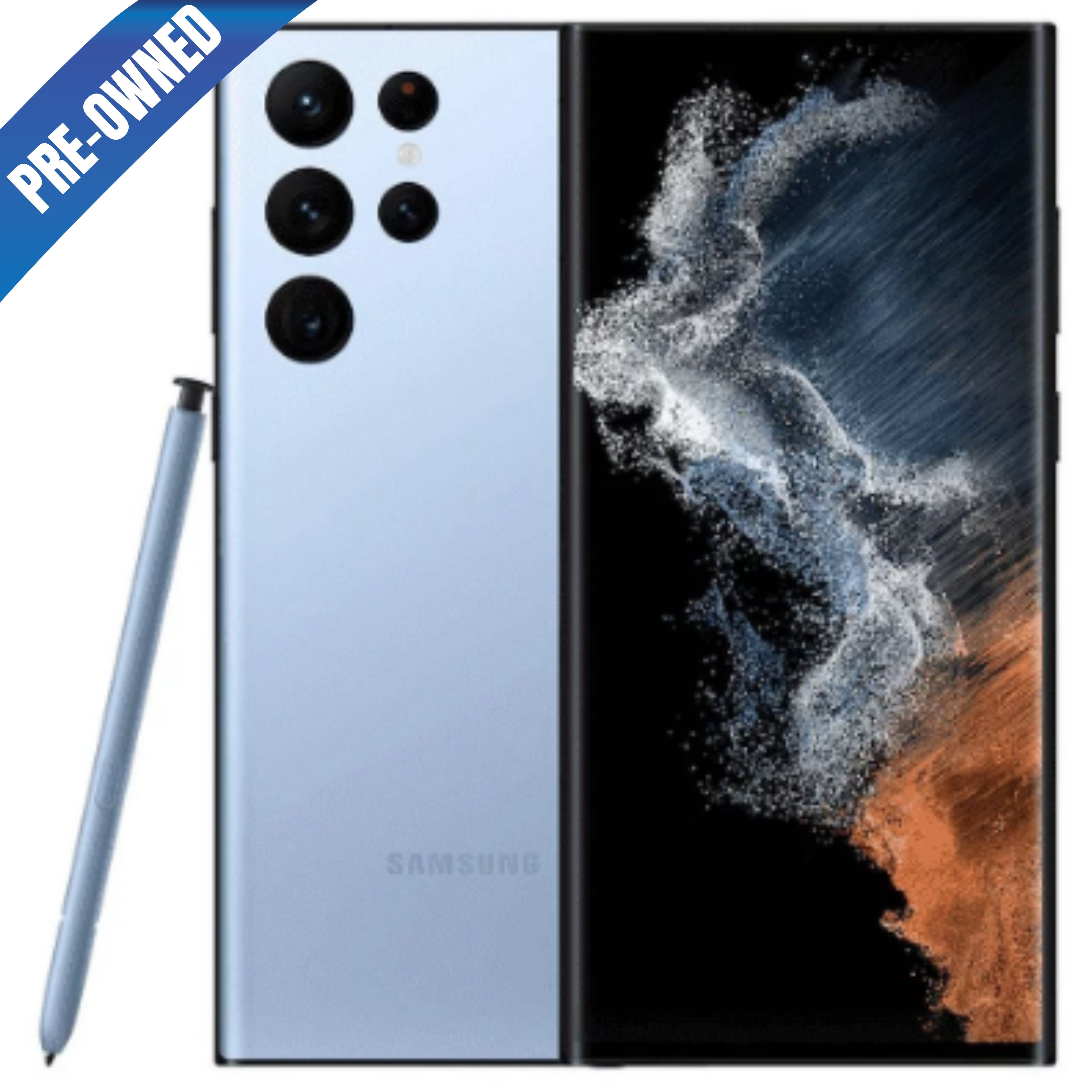 Samsung S23 Ultra 5G Sky Blue 256GB (Unlocked) Pre-Owned – T&E Repair