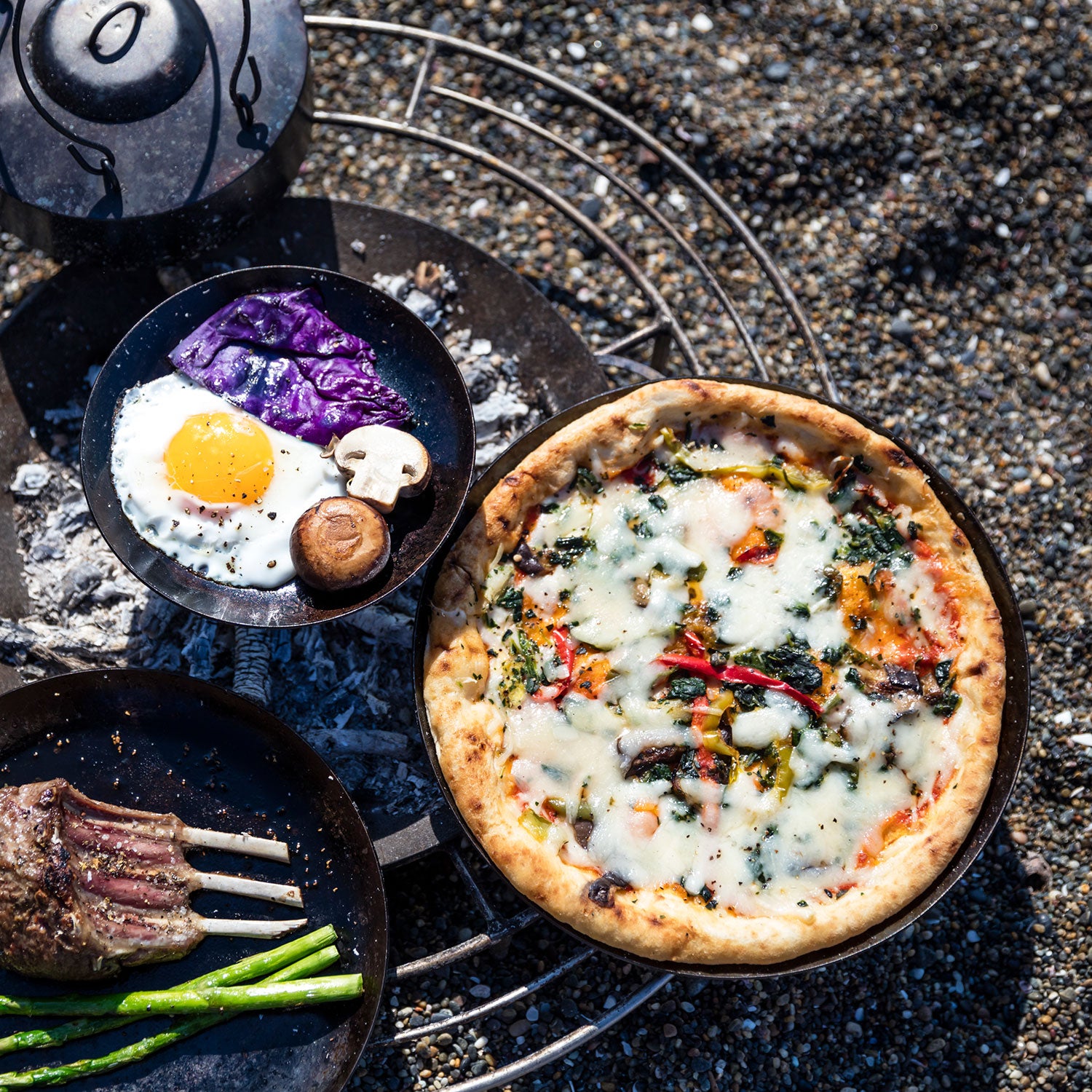 TAKIBISM FRYING PAN DISH LARGE / タキビズム フライパンディッシュ