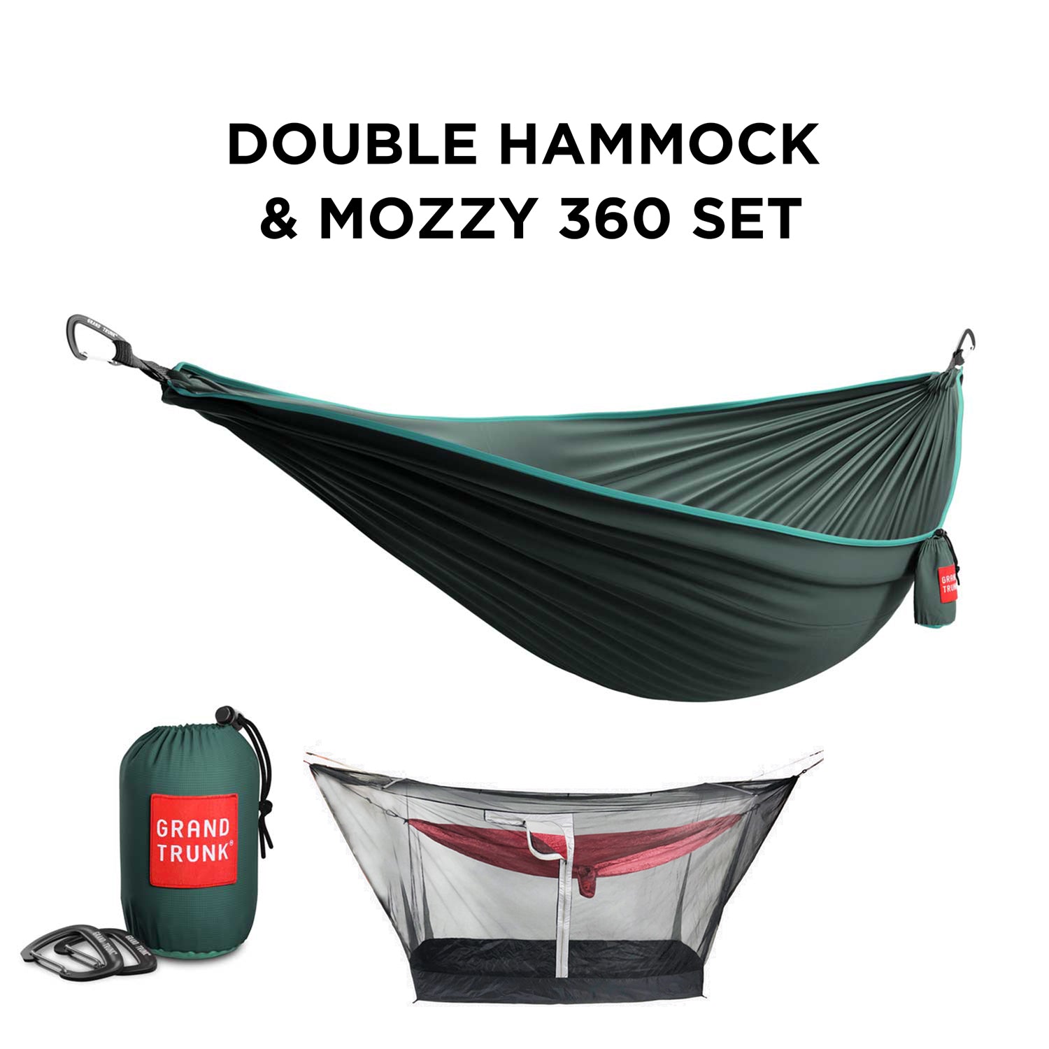 GRAND TRUNK DOUBLE HAMMOCK & MOZZY 360 SET / グランドトランク