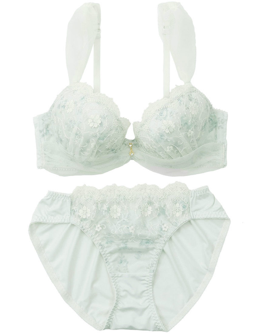 Lingè Noël ランジェノエル ジャスミンチュール ブラ＆ショーツセット
