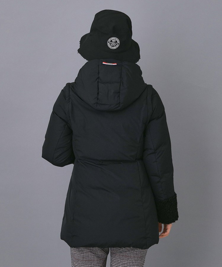 ADABAT NAVY】袖・フード脱着ロングダウン（ダウンジャケット/コート