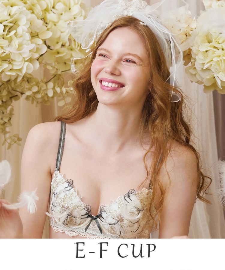 ジェシカ ブラジャー（E-F）＜スウィートリッチ＞（ワイヤーブラ