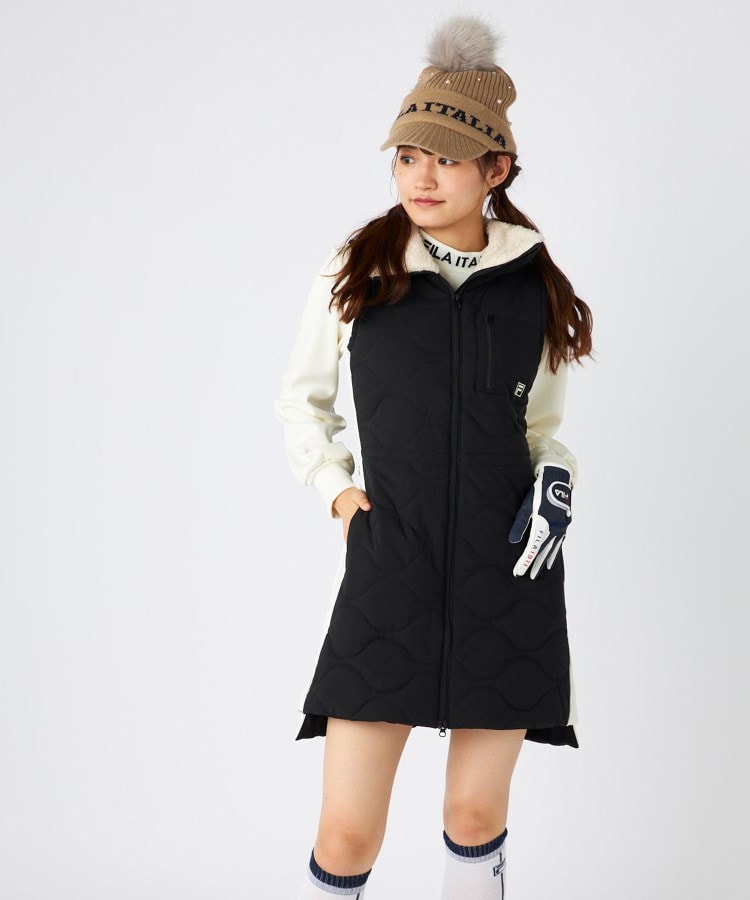 FILA GOLF（フィラ ゴルフ）中綿ワンピース（ミニワンピース） | Op