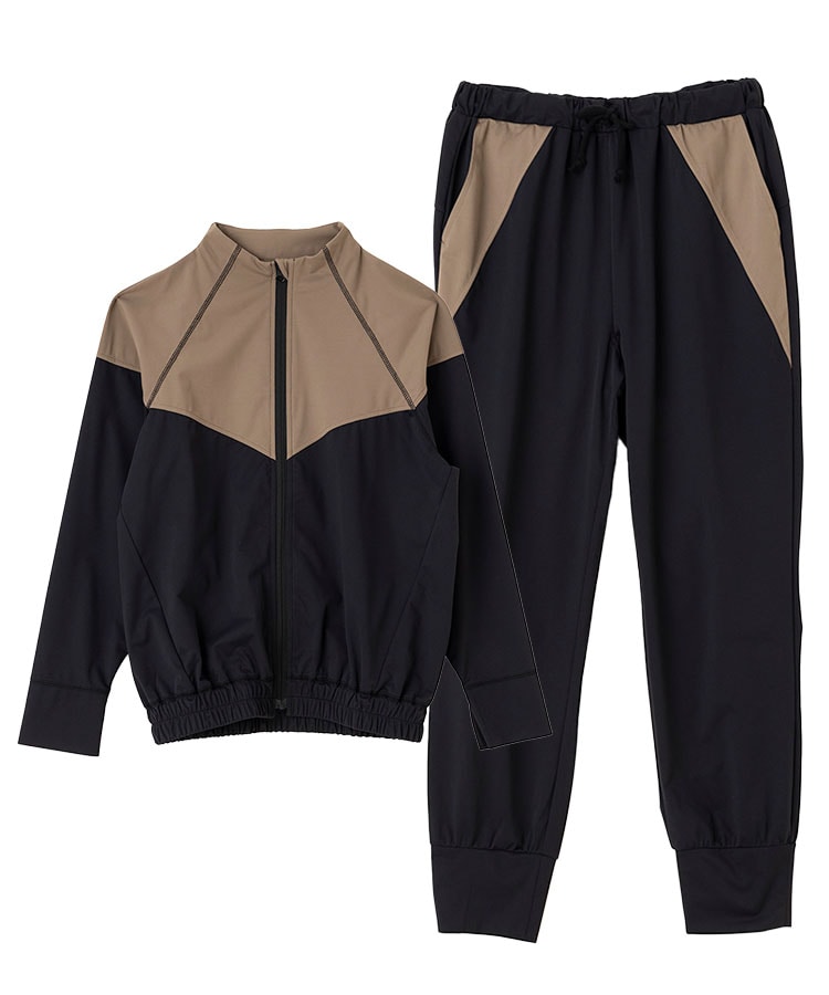 LAVA】おうちdeホットヨガスーツ(メンズM・メンズLサイズ ブラック