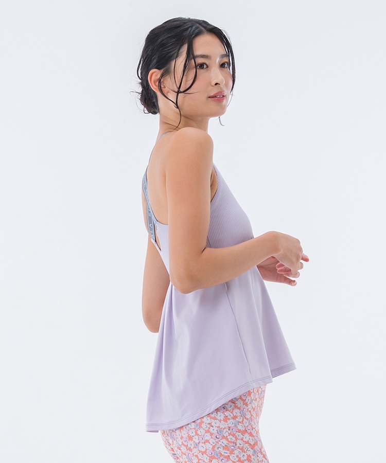 SUKALA】ベーシックバックフレアタンクトップ(S・M・L・LLサイズ