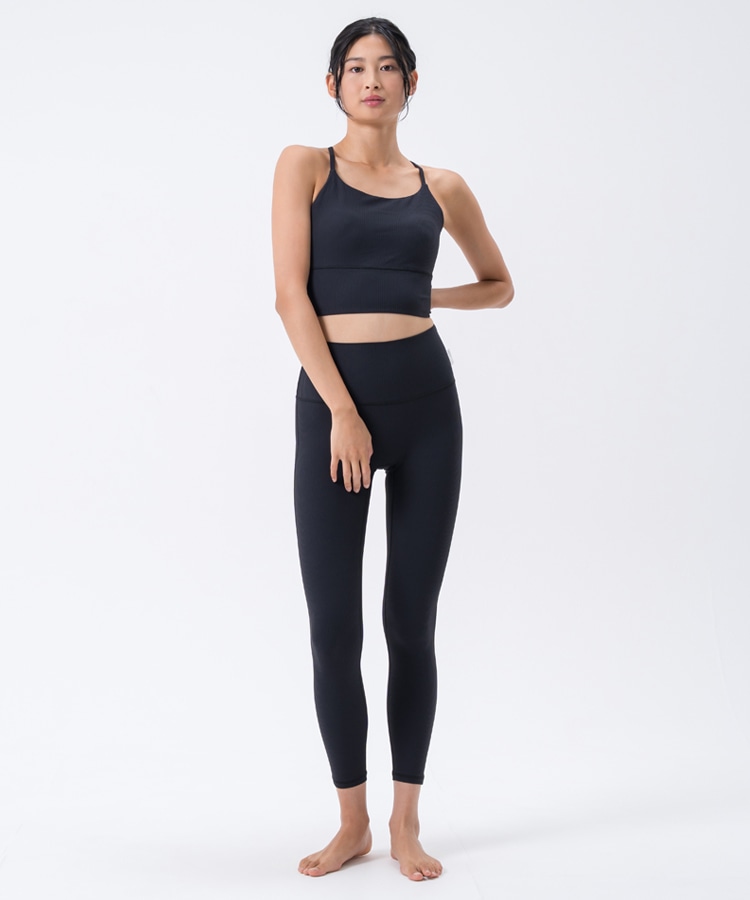 SUKALA】ベーシックリブクロスブラトップ(XS・S・M・L・LLサイズ オフ