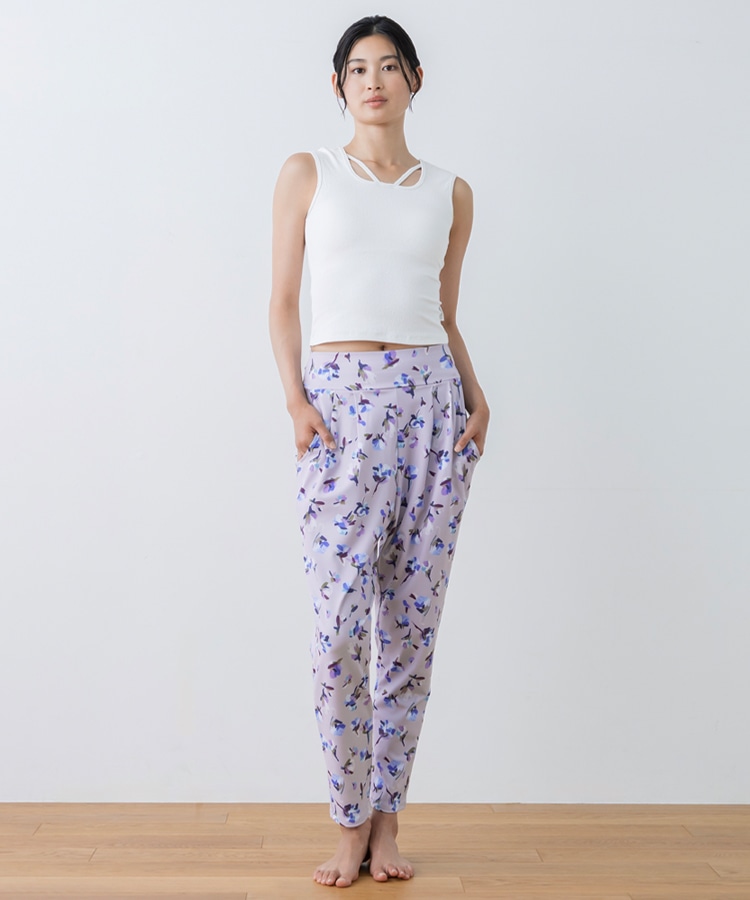 SUKALA】クロスデザインショートタンクトップ(XSサイズ ワイン