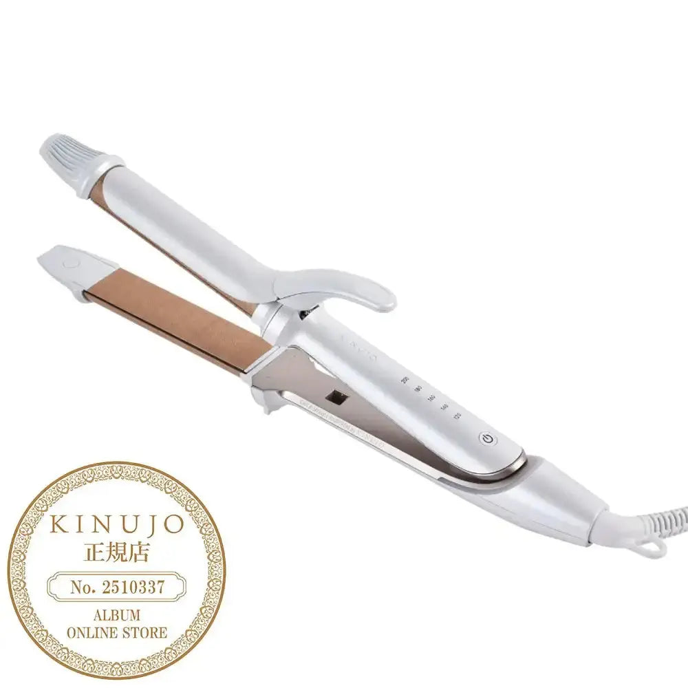 正規販売店】 KINUJO spin & curl SILK PLATE 自動巻きカールアイロン