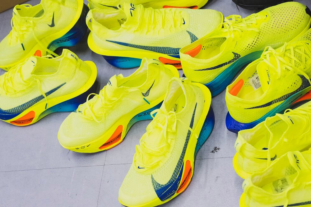 反発と安定を両立させつつ軽量化を実現、記録更新を後押しする「ナイキ