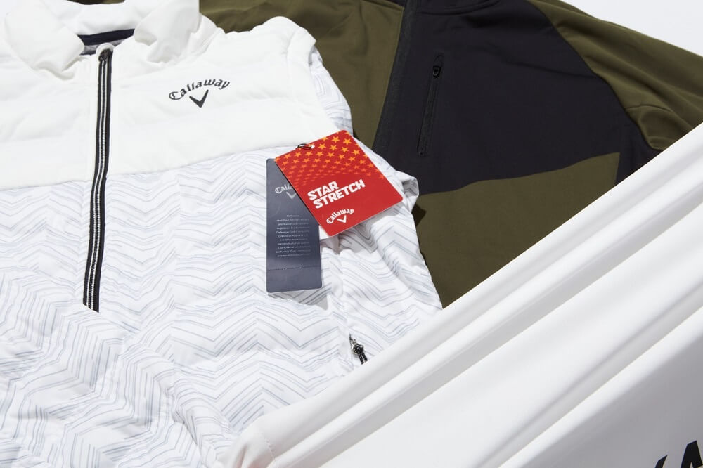 キャロウェイ】今年の秋冬メンズアパレルは優れモノぞろい！？スター