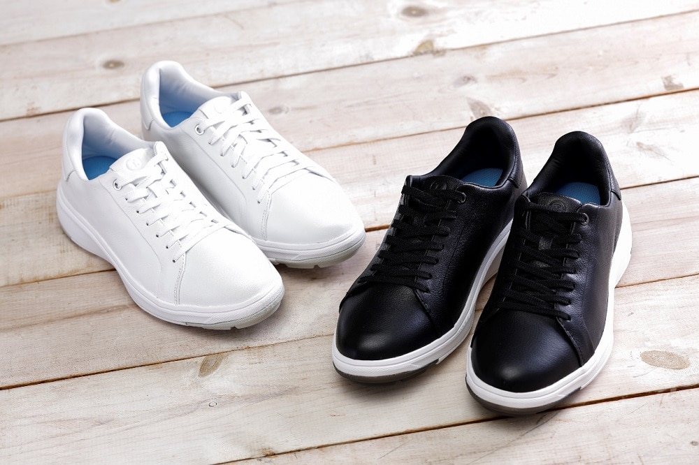 ティゴラ「本革コンフォートゴルフシューズ」履き心地抜群！家から履い