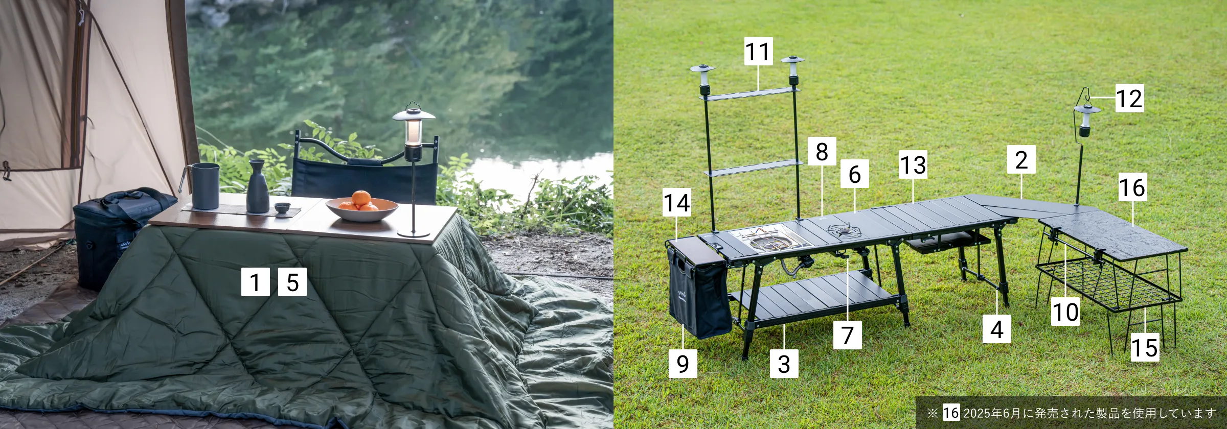 アルミユニットテーブル 88/110｜アルペングループ