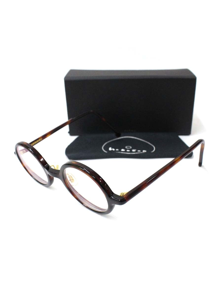 白山眼鏡店 ROUND classic ラウンド クラシック メガネ ブラウン セル