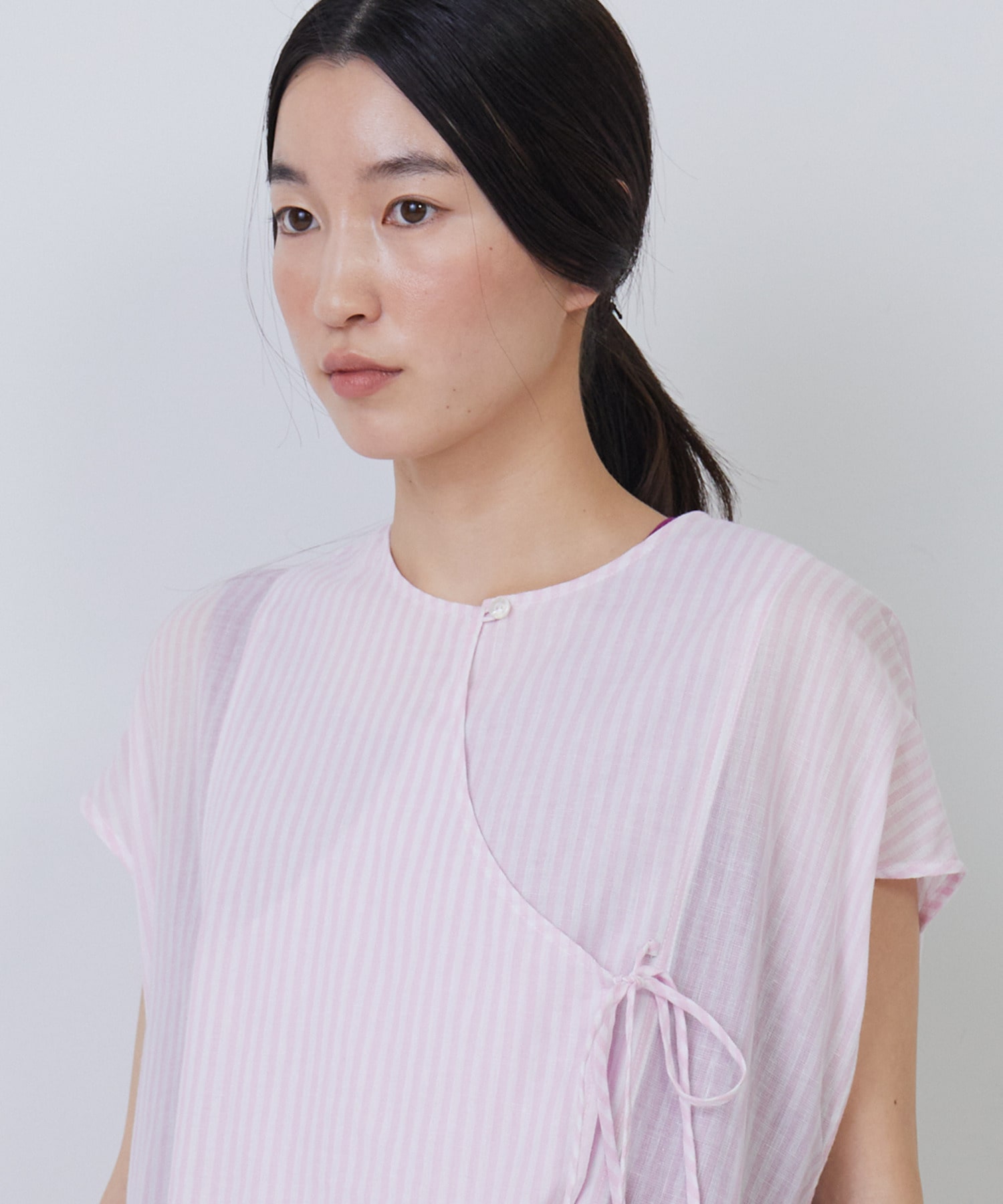 Kanocoさんコラボ カシュクールワンピース｜BIGI online store - ビギ