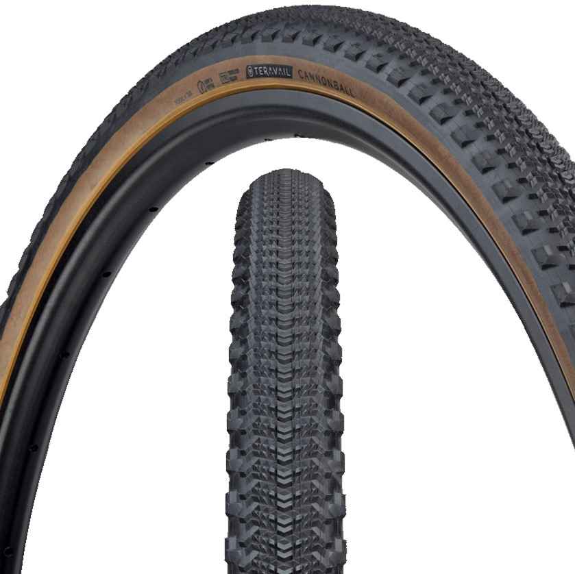 TERAVAIL* cannonball tire (black/tan) - BLUE LUG ONLINE STORE