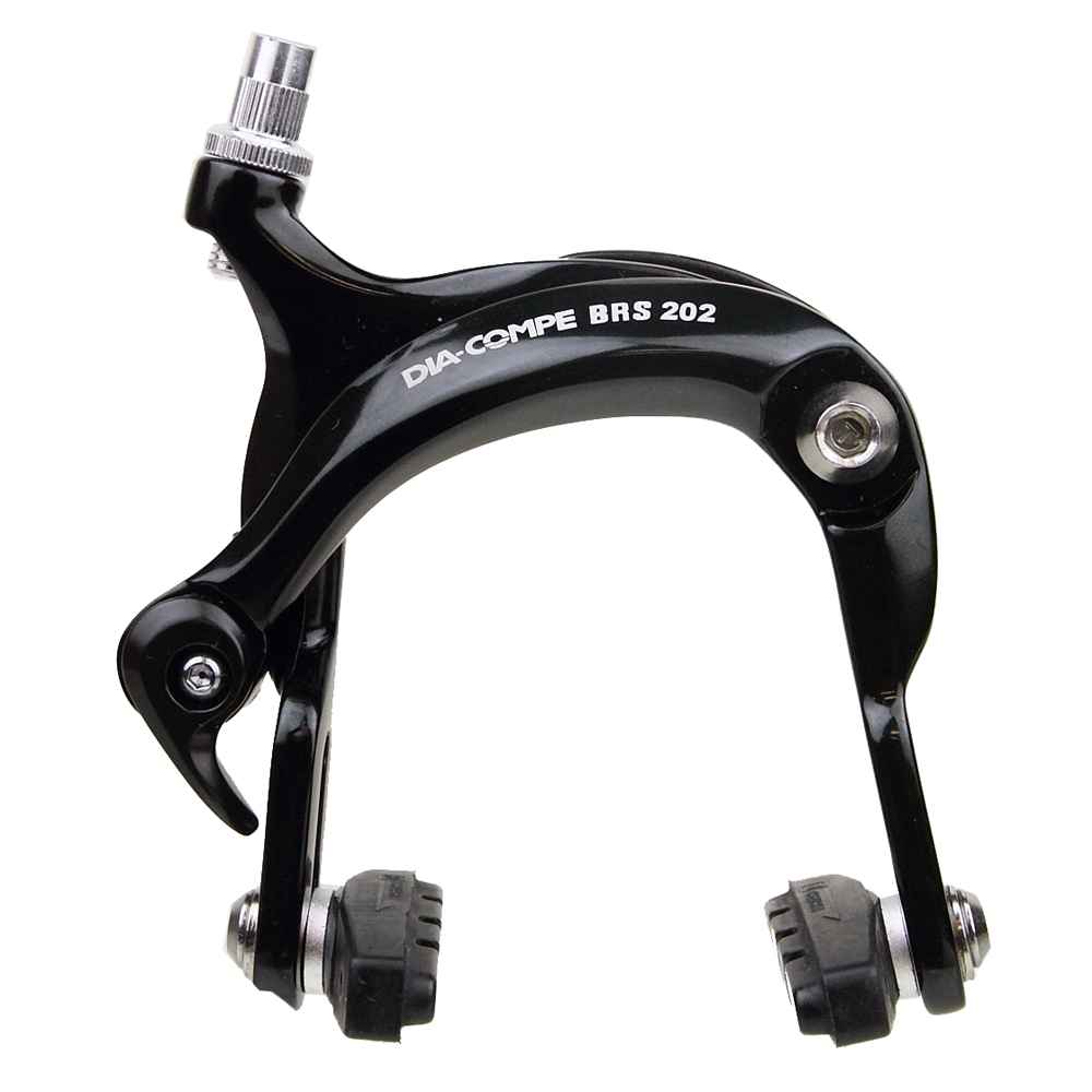 DIA-COMPE* BRS202 super long reach brake (black) - BLUE LUG ONLINE