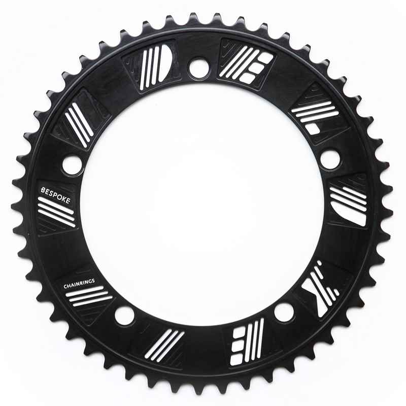 DELUXE CYCLES* chainring (black) - BLUE LUG ONLINE STORE