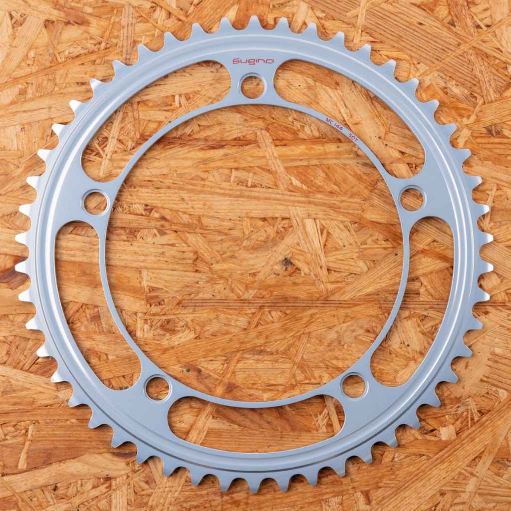 SUGINO* mc144 chainring (silver) - BLUE LUG ONLINE STORE