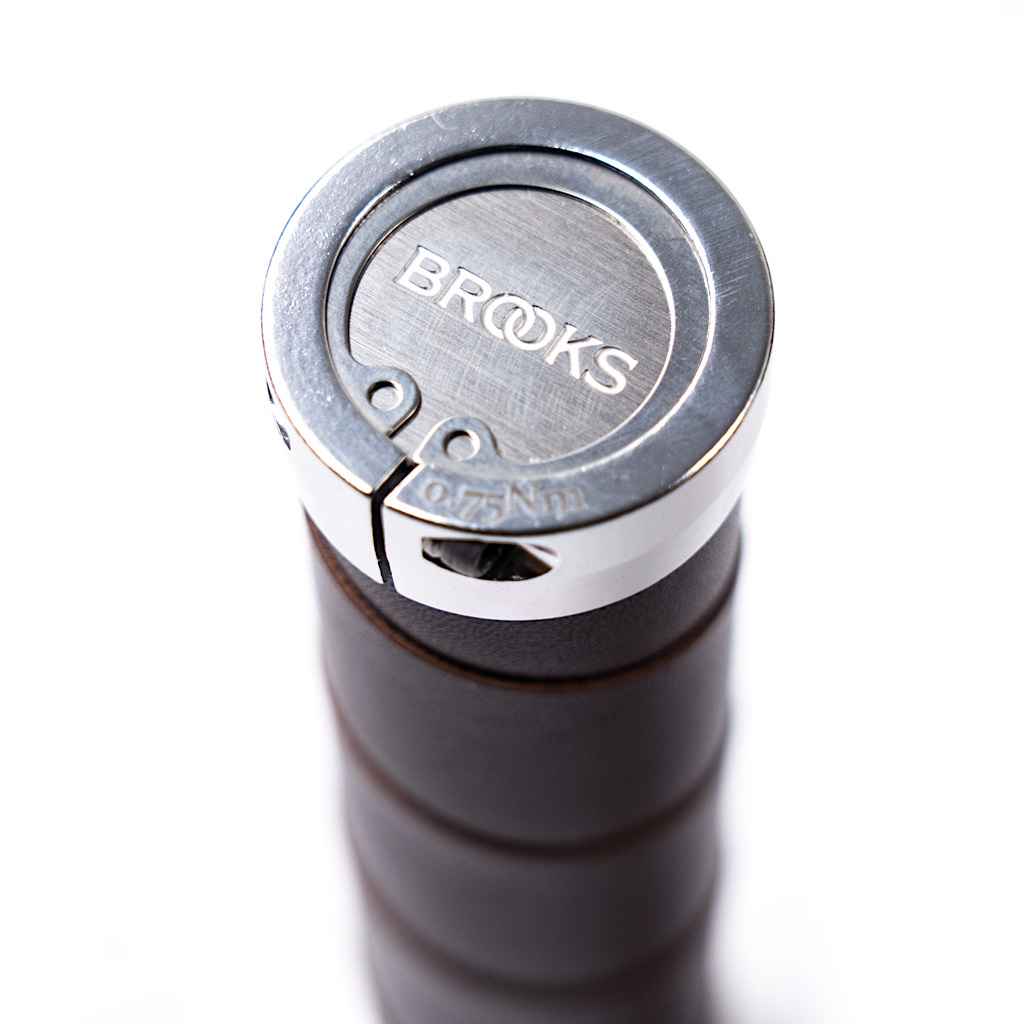 BROOKS* slender leather grip (brown) - BLUE LUG ONLINE STORE