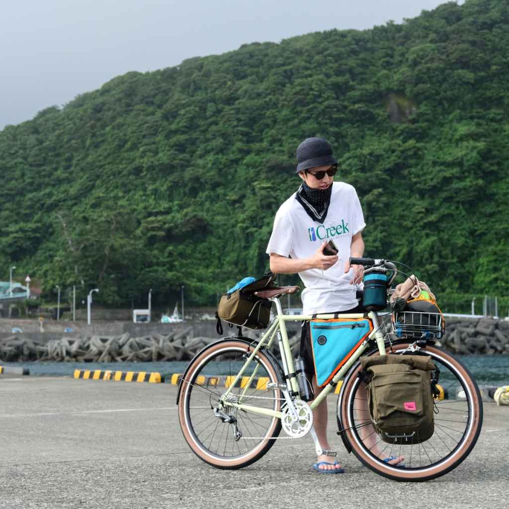 FAIRWEATHER* frame bag ADV (x-pac grey) - BLUE LUG ONLINE STORE