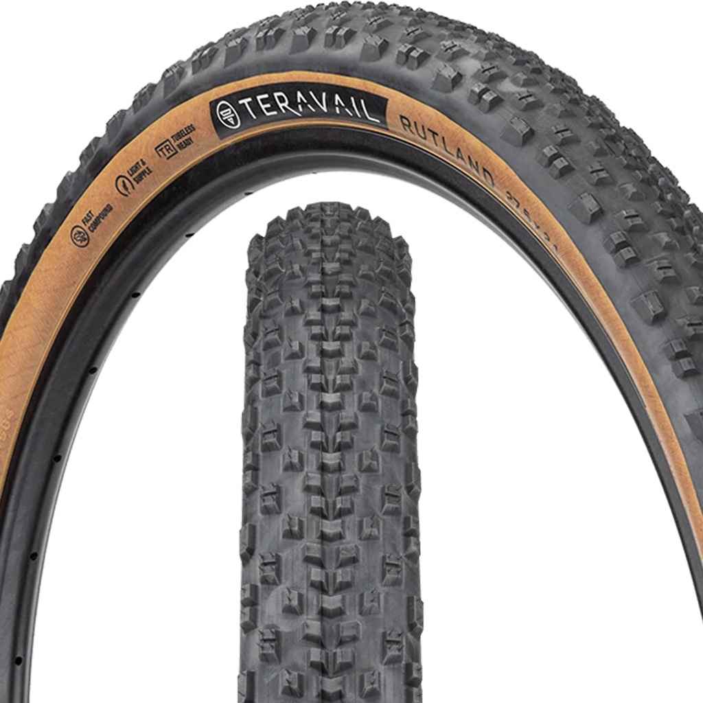 TERAVAIL* rutland tire (black/tan) - BLUE LUG ONLINE STORE
