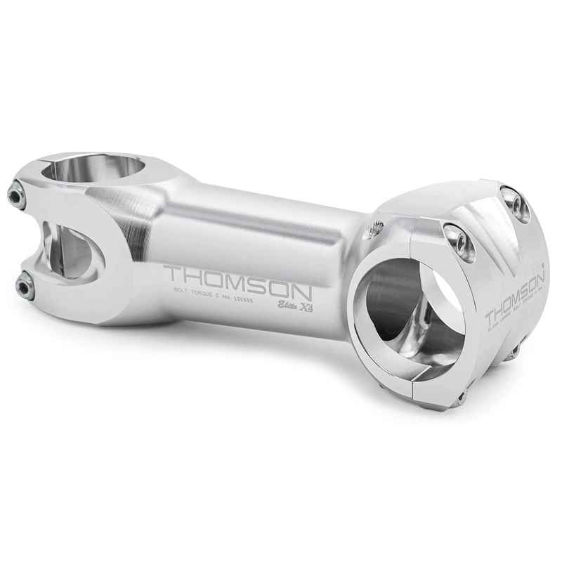 THOMSON* elite x4 stem (0°/silver) - BLUE LUG ONLINE STORE