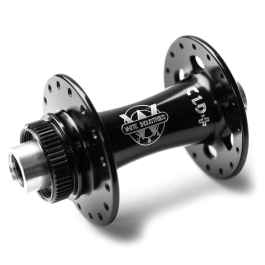 WHITE INDUSTRIES* CLD+ boost disc hub front (black) - BLUE LUG