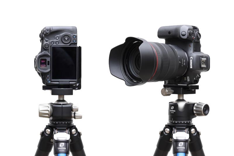 三脚使用時の操作性、快適性が向上!Leofoto(レオフォト)L型プレートの