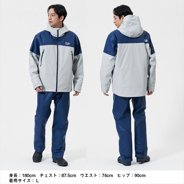 ダイワ DAIWA OUTBLAZE Lサイズ 迷彩防寒防水 フィッシングスーツ