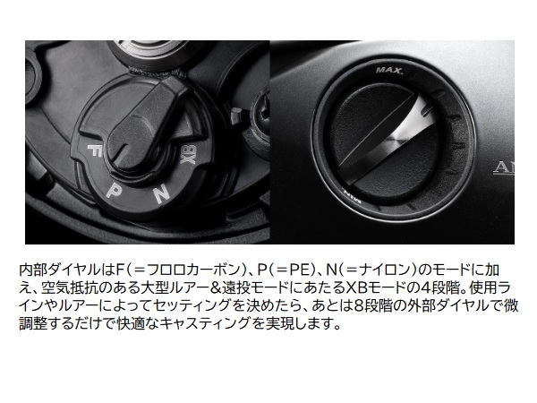 シマノ ベイトリール 23アンタレスDC MD XG LEFT(左): リール｜釣具の