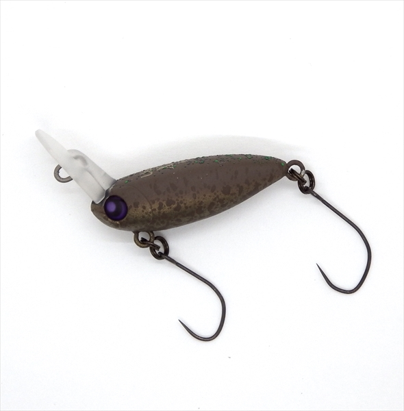 ロデオクラフト トラウトプラグ ウッサ(XS)ノンラトル #15 黒