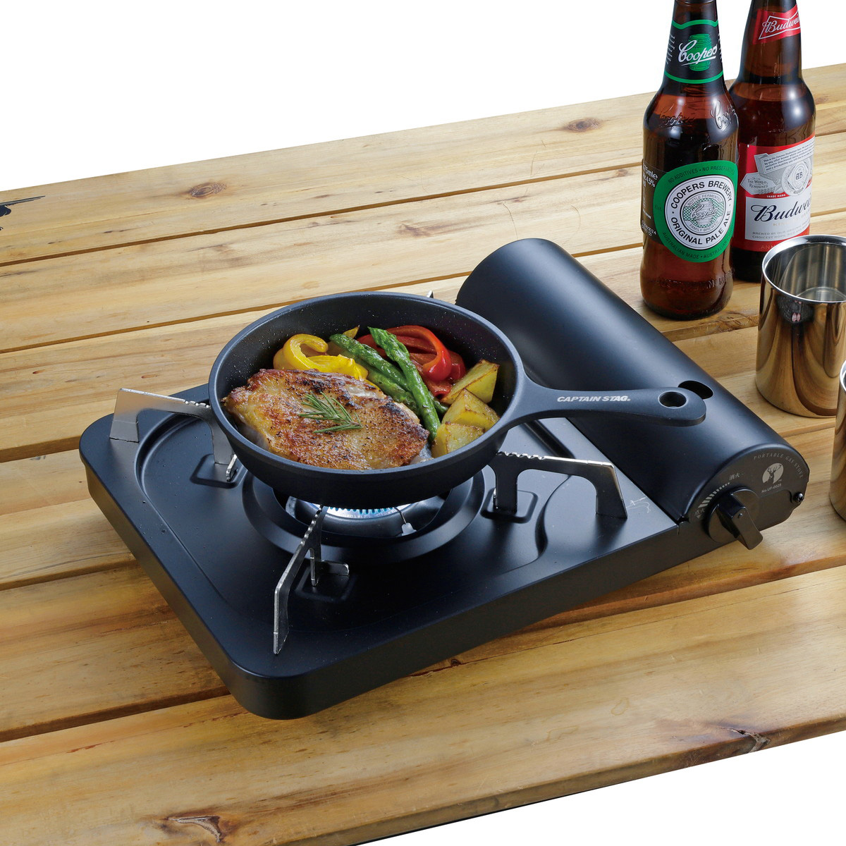 アルミ スキレット16cm ＜IH対応＞ -キャプテンスタッグ公式オンライン