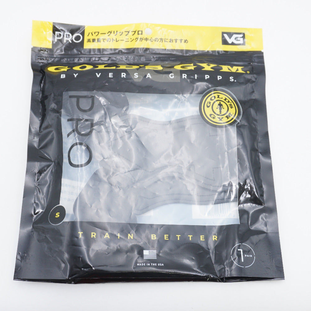 GOLD'S GYM (ゴールドジム) パワーグリップ プロ Sサイズ G3710