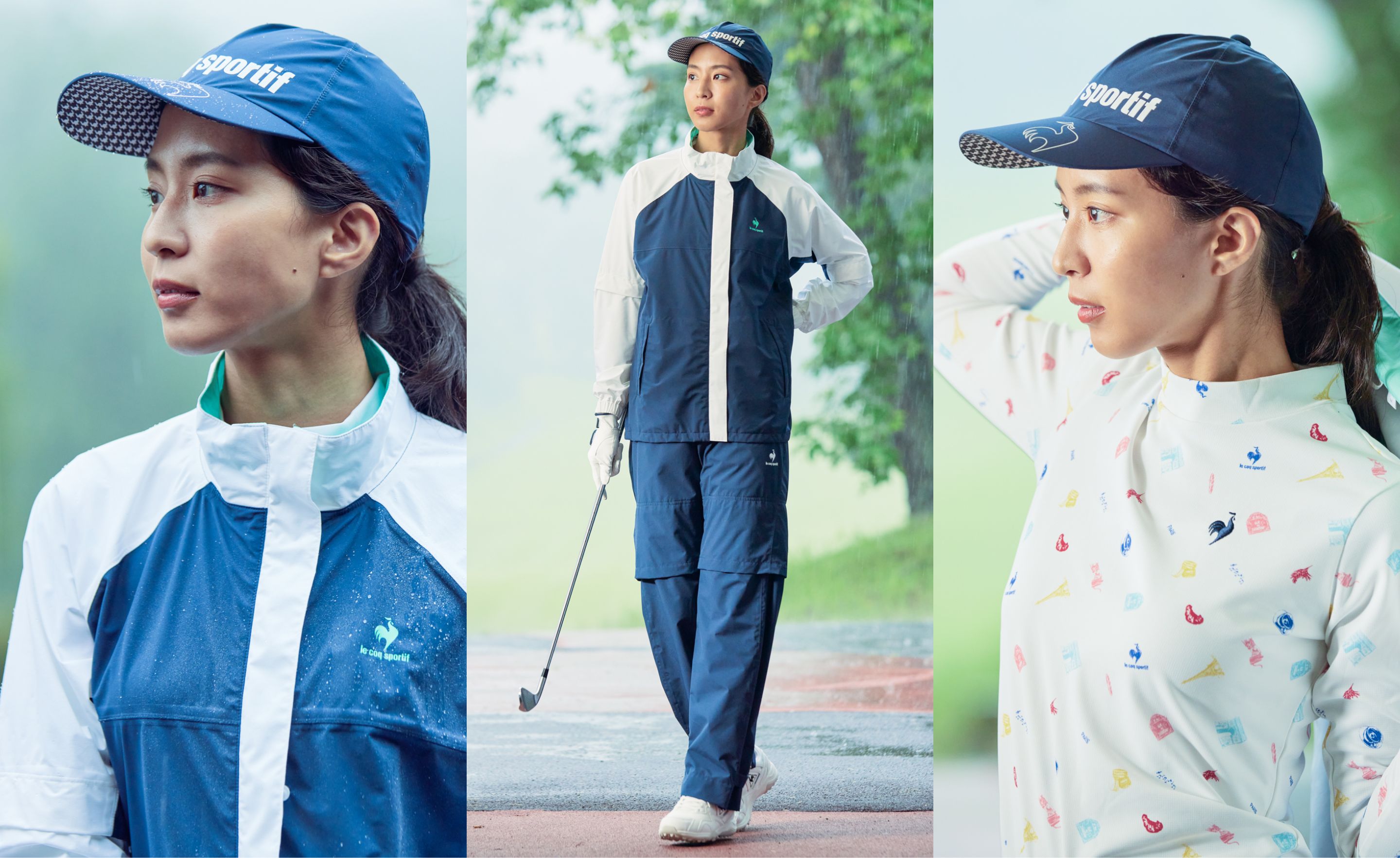 雨のゴルフを楽しむレインアイテム特集 | 【公式通販】デサントストア