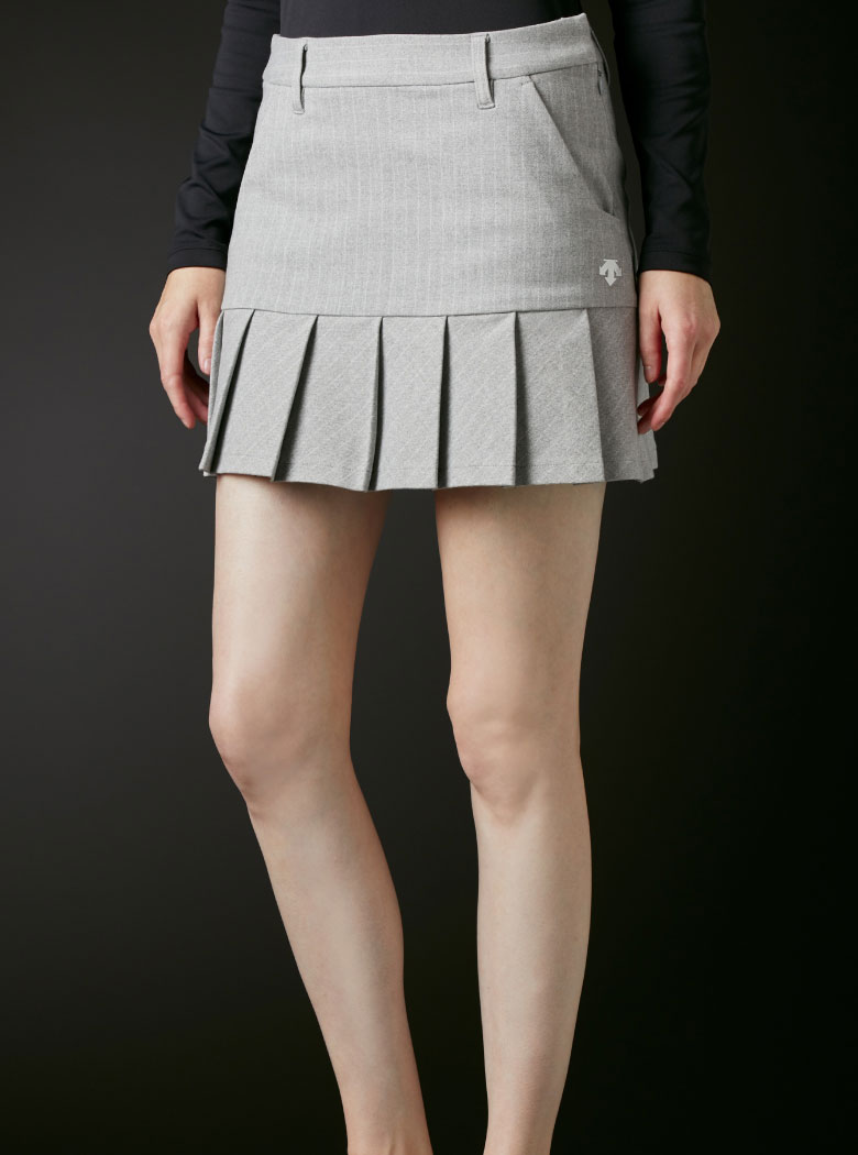 ストライプ プリーツ スカート | デサントゴルフ公式