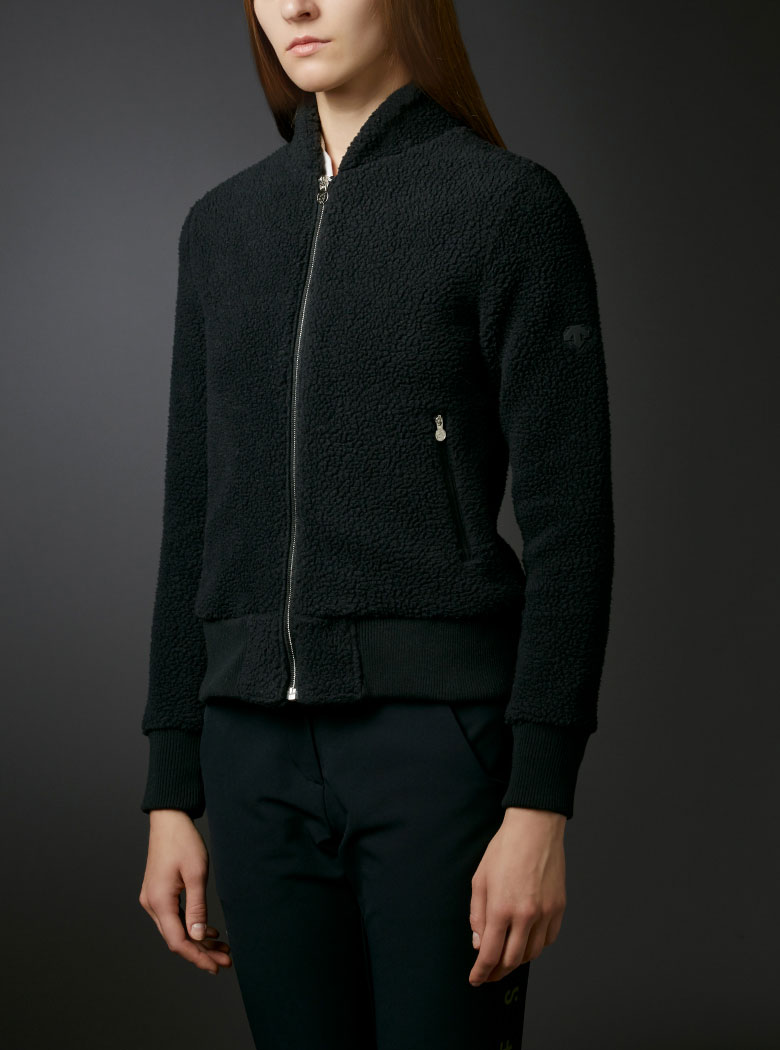 リサイクルポリエステルボアフリースジャケット | デサントゴルフ公式