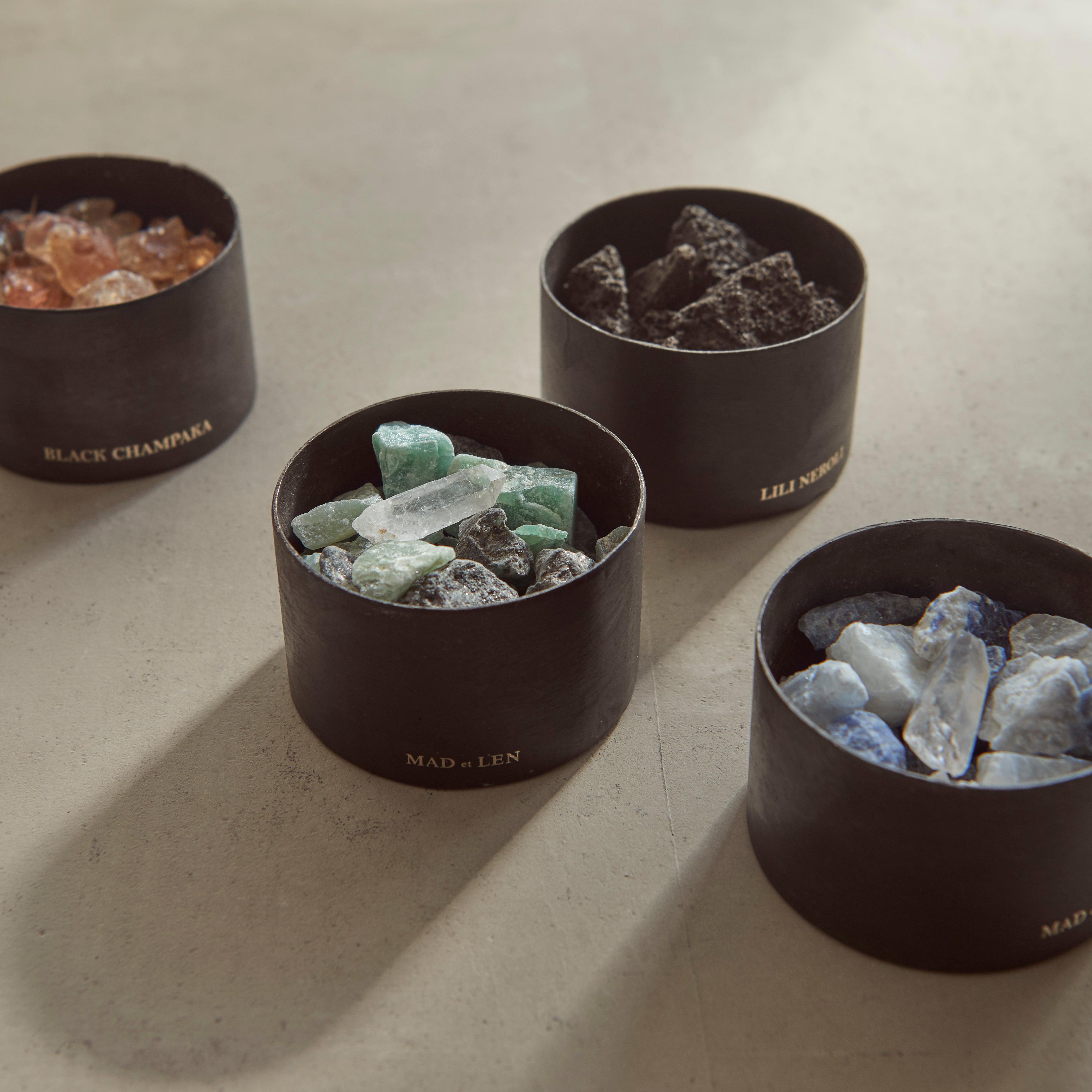 マドエレン ポプリ フラット / ブルー ミニ | DOUBLE'H ML STORE